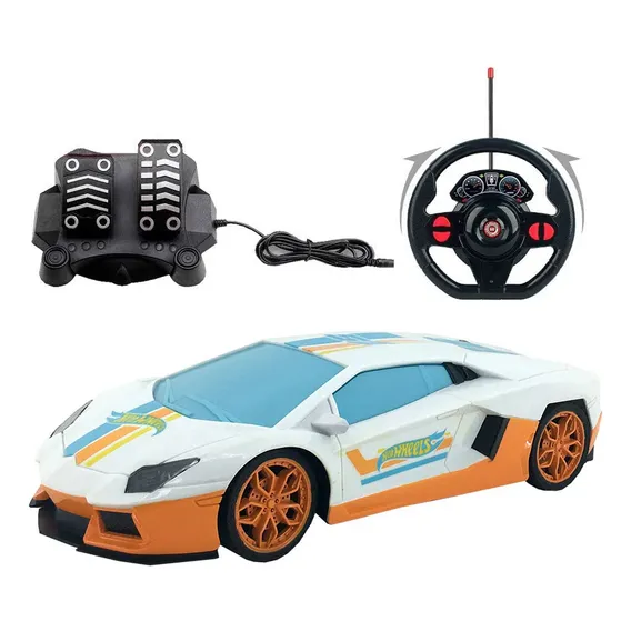 Carro Controle Remoto Hot Wheels Turbo Tiger - Candide Foto 1
