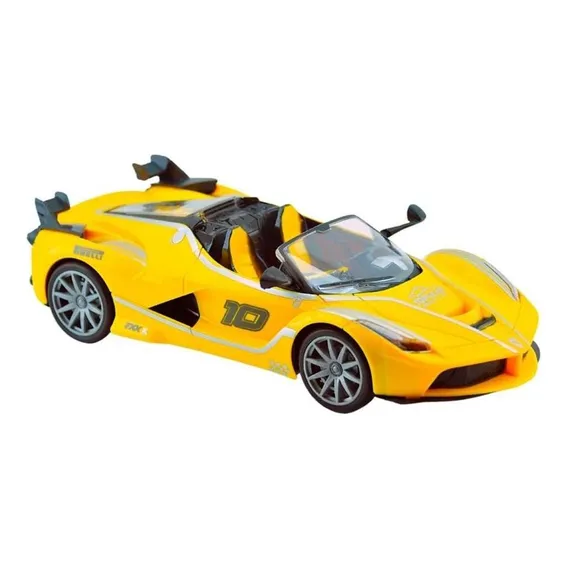 Carro Controle Remoto Racing Car Amarelo - Cks Foto 1