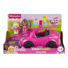 Carro conversível Little People Pink English Barbie Foto mini  2