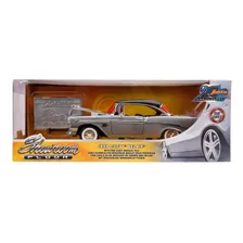 Carro de coleção de metal Chevy Belair 54098 de 1956 Foto mini  2