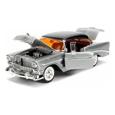 Carro de coleção de metal Chevy Belair 54098 de 1956 Foto mini  3
