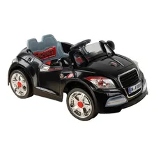 Carro Elétrico Esporte C Controle Remoto Preto 6v Bel Foto  mini 1