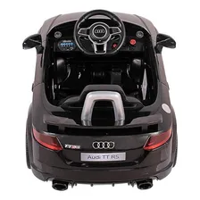 Carro Elétrico Infantil 12v Audi Tt Preto Com Controle Bel Foto mini  3