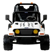 Carro Elétrico Infantil Jipe Ranger Branco Peg Perego 12v Foto mini  2