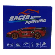 Carro Esporte Com Fricção Luz E Som Vermelho Foto mini  3