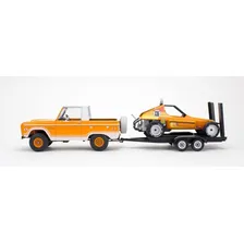 Carro Ford Bronco com carrinho e trailer, modelo 1/25, kit Revell Foto mini 2