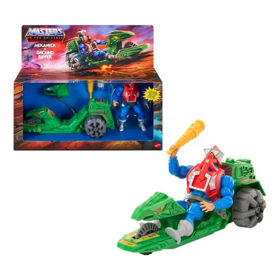 Carro Masters Of The Universe Ground Ripper-mekaneck Hkm62 Foto 1