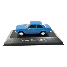 Carro Miniatura Chevrolet Chevette 1974 1:43 Collectors Ixo Cor Azul Foto  mini 1