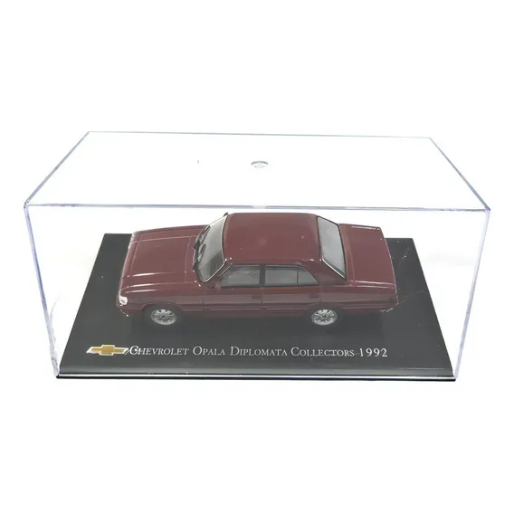 Carro Miniatura Chevrolet Opala Diplomata 1992 1:43 Vinho Foto 1