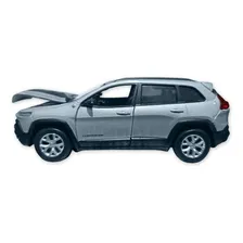 Carro Miniatura Metal Jeep Cherokee 1:32 Action C/ Som E Luz Foto mini  2