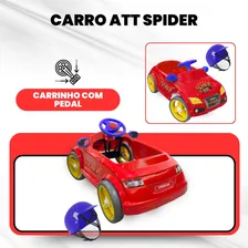 Carro Spider Car Infantil Att Vermelho Rodas Em Eva Homeplay Foto mini 3