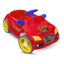 Carro Spider Car Infantil Att Vermelho Rodas Em Eva Homeplay Foto mini 1