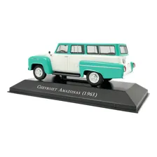 Carros Do Brasil Ed60 Chevrolet Amazonas (1963) Verde/branc Cor Verde-claro Foto mini 3