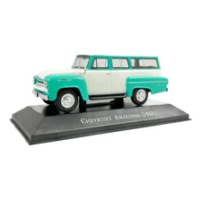 Carros Do Brasil Ed60 Chevrolet Amazonas (1963) Verde/branc Cor Verde-claro Foto mini 1