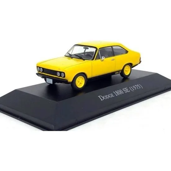 Carros InesquecÃveis Do Brasil - Dodge 1800 Se (1975) Ed 18 Cor Amarelo Foto 1