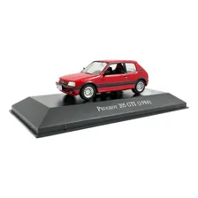 Carros InesquecÃveis Do Brasil Ed78 Peugeot 205 Gti (1986) Cor Vermelho Foto mini 1