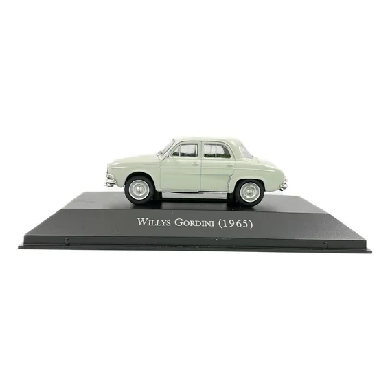 Carros InesquecÃveis Do Brasil Gordini Teimoso (1965) Branco Foto 1
