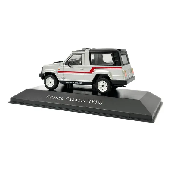 Carros InesquecÃveis Do Brasil - Gurgel Carajás (1986) Ed86 Cor Prata Foto 1