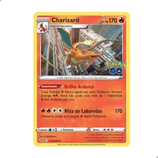 Carta Pokémon Charizard 010/078 Pokémon Go Ultra Rara Tcg Copag Foto mini 1