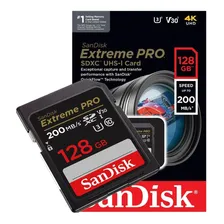 Cartão De Memória Sandisk Extreme Pro 128gb 4k Uhd Foto mini  2