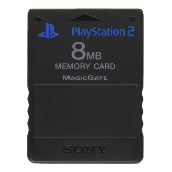 Cartão de memória Sony Ps2 Ps2 8 Mb Foto 1