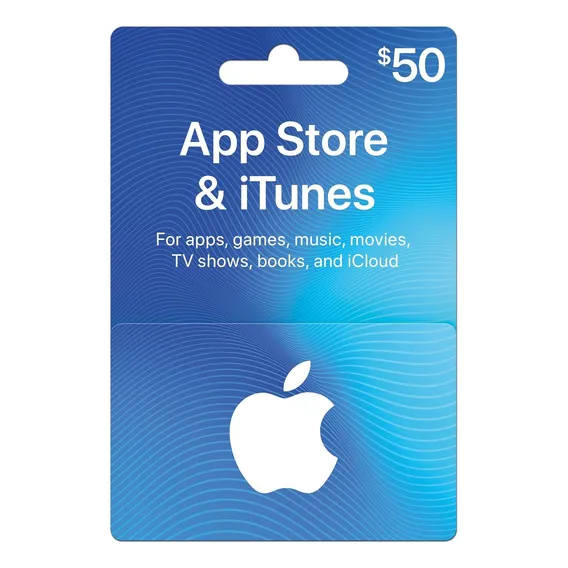 Cartão Gift Card App Store Reais Itunes Brasil Apple 50 Reais Foto 1