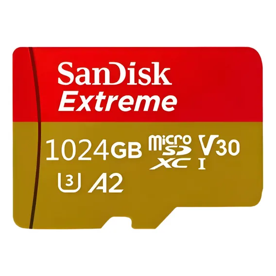 Cartao Memoria Micro Sd 1024 Gb Sandisk Foto 1