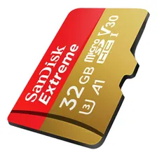 Cartão Micro Sd Sandisk Extreme 32gb 4k Foto mini 4