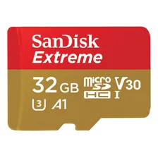 Cartão Micro Sd Sandisk Extreme 32gb 4k Foto mini 2