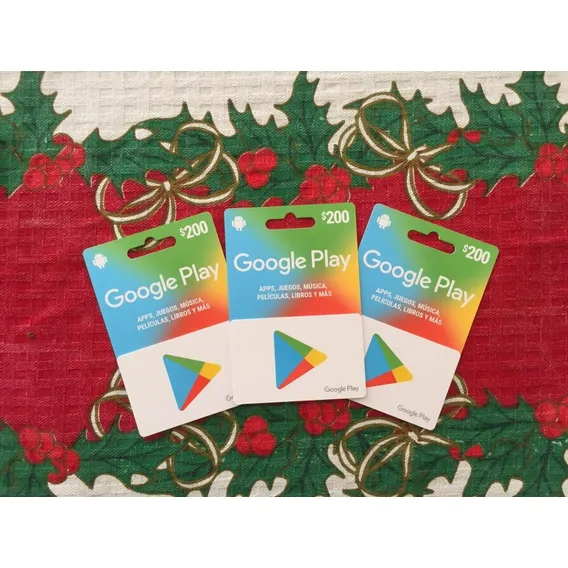 Cartão Mxn do Google Play Foto 1
