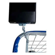 Cartão Para Trava De Carrinho De Compras 1 Unidade Foto mini  3