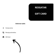 Cartão Pré-pago Presente Uber  Digital Gift Card Foto mini 4