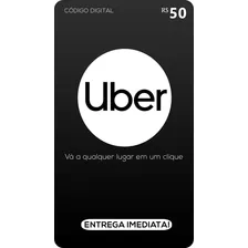 Cartão Pré-pago Presente Uber  Digital Gift Card Foto  mini 1