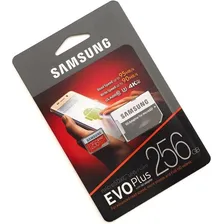 Cartão Samsung Micro Sd Evo Plus 256gb 100mbs U3 4k Foto mini 2