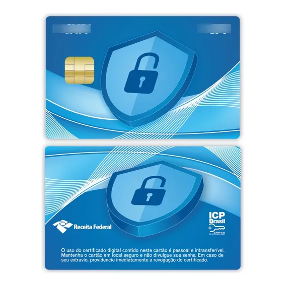 Cartão Smart Card Certificado Digital A3pf Ou A3pj Token Foto 1