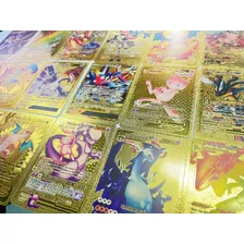 Cartas de Pokémon Jogos de Cartas Pokémon 55 Cartas de Ouro Foto mini 2