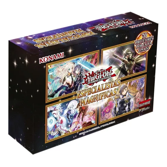 Cartas Yugioh Box Especialistas MagnÃficas Booster Sleeves Foto 1