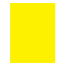 Cartaz Amarelo A6 - 10,5x15cm - Neutro - 100 Unidades Foto  mini 1