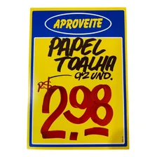 Cartaz Aproveite A4 21x30cm Papel Duplex 100 Und Foto mini  3
