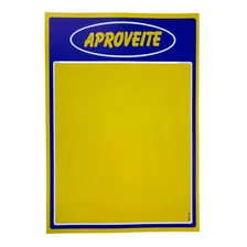 Cartaz Aproveite A4 21x30cm Papel Duplex 100 Und Foto mini  2