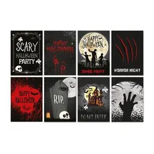 Cartaz Decorativo Noite Do Terror Halloween 25x35cm - Rizzo Foto mini 1