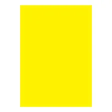 Cartaz Duplex Amarelo Liso 48x65 - 200 Unidades Foto mini 1
