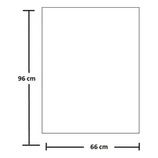 Cartaz Gigante Branco 66x96cm Papel Couchê -100 Unid Foto mini 1