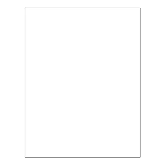 Cartaz Gigante Branco 66x96cm Papel Duplex -100 Unid Foto 1