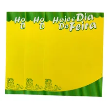 Cartaz Hoje É Dia De Feira Hortifruti P 21x30cm 100un Foto mini 4