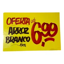Cartaz Neutro Amarelo 65x95cm Papel Duplex 100 Und Foto mini 4