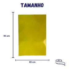 Cartaz Neutro Amarelo 65x95cm Papel Duplex 100 Und Foto mini 2