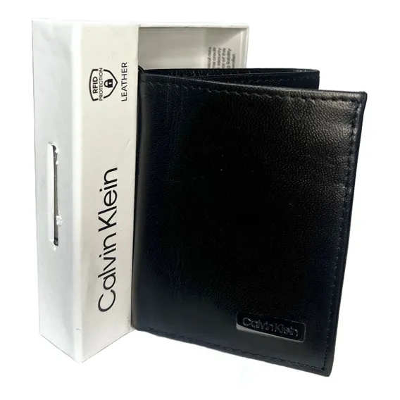 Carteira Calvin Klein 31ka110001 Carteira masculina cor preta Foto 1