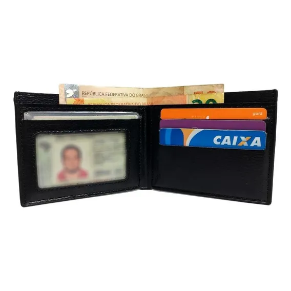 Carteira Emalak Slim Masculina Cnh Foto 1