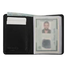 Carteira Masculina Couro Legítimo Cnh Cartões M.art 57 Foto mini  2
